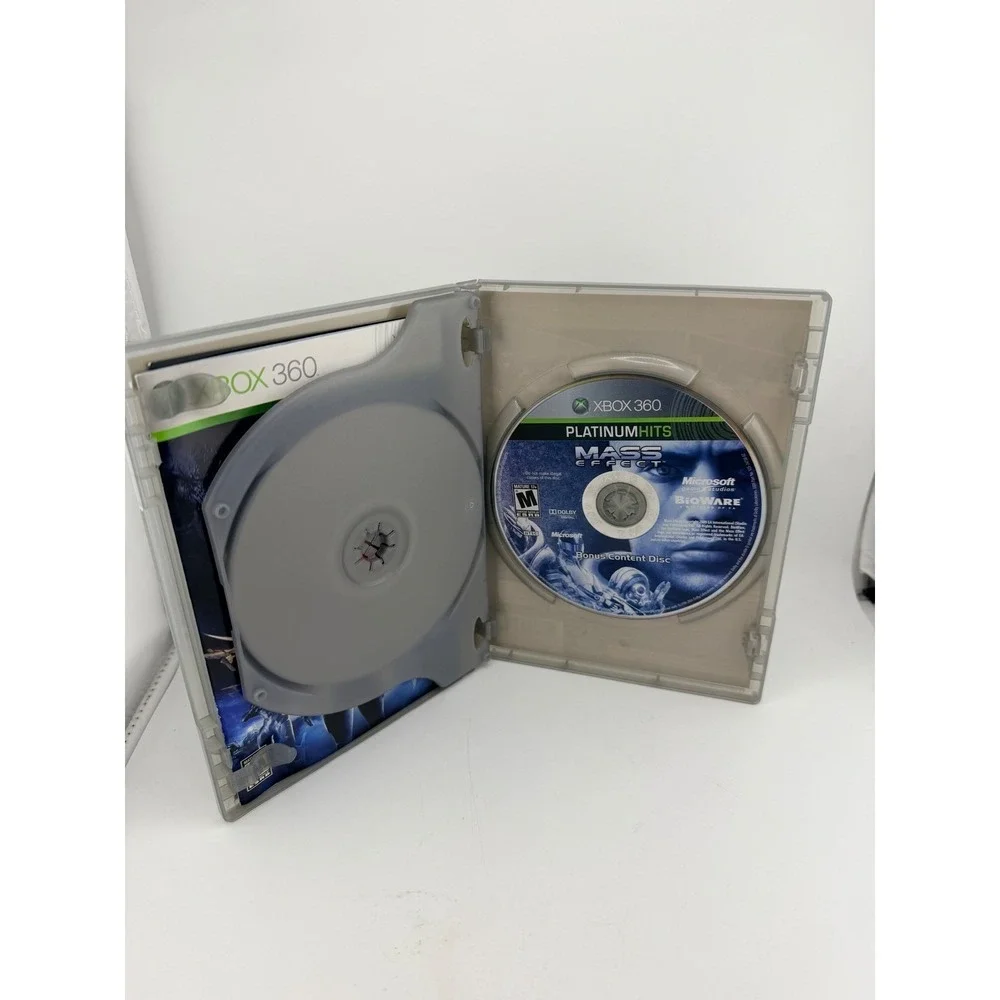 Mass Effect Xbox 360 Platinum Hits Bonus Content 2 Disc Set‎ BioWare MS9-00073